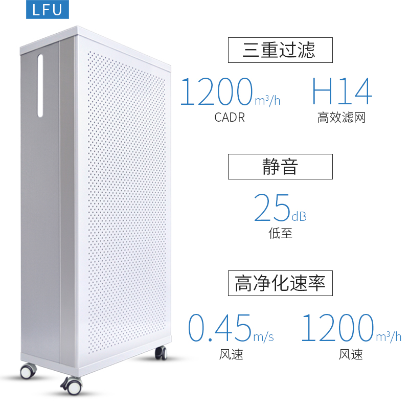 除二手煙網(wǎng)吧FFU空氣凈化器 潔立方學(xué)校FFU空氣凈化器定制