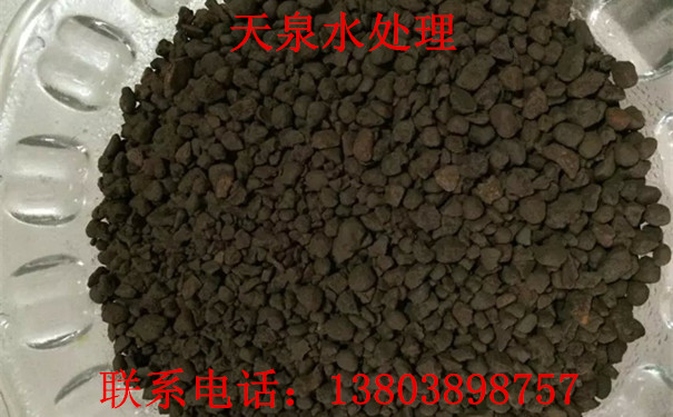 濾池用錳砂濾料_錳砂濾料的作用_錳砂價格