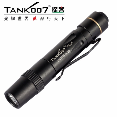 TANK007探客PA01迷你醫(yī)用白光LED日常家用7號(hào)小手電筒