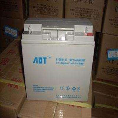 AOT鉛酸免維護(hù)ups蓄電池12V24AH20HR 6-GFM-24