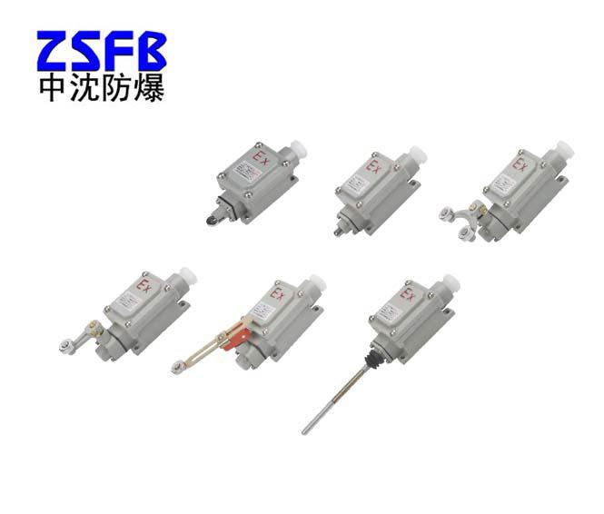 南京防爆行程開關(guān)BLX5-D單臂式滾輪式雙搖臂式