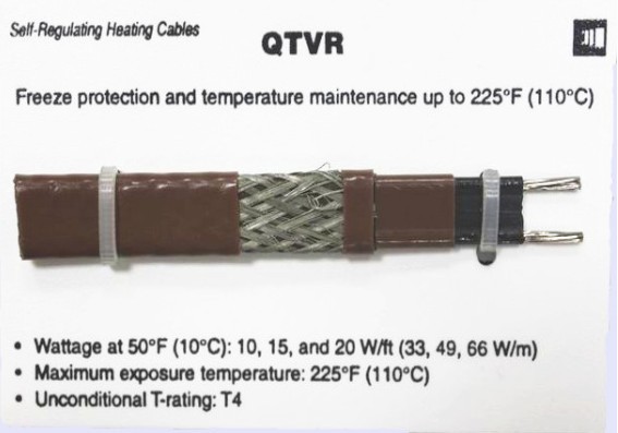 瑞侃10QTVR2-CT電伴熱線