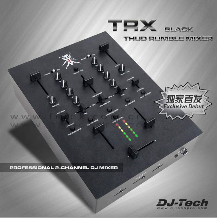 fidek TRX調(diào)音臺(tái)新品專業(yè)舞臺(tái)搓盤大師混音臺(tái)DJT打碟