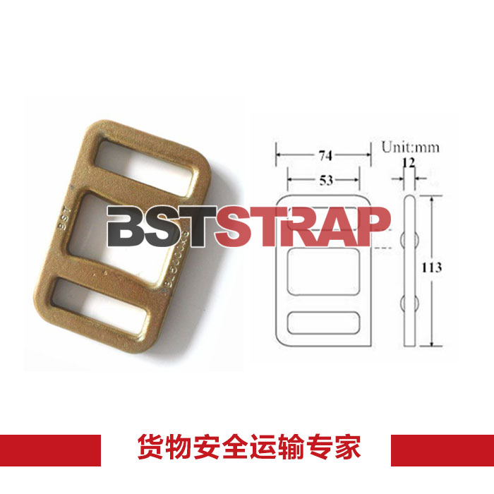 【BSTSTRAP】供應50mm高品質(zhì)鍛壓目字扣 鍛造方形金屬目字扣