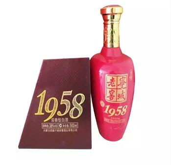 寧城老窖（1958淡雅系列）38°濃香型白酒