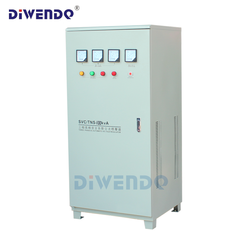 穩(wěn)壓器100KW三相高精度全自動(dòng)SVC380V穩(wěn)壓電源TNS-100KVA三項(xiàng)電