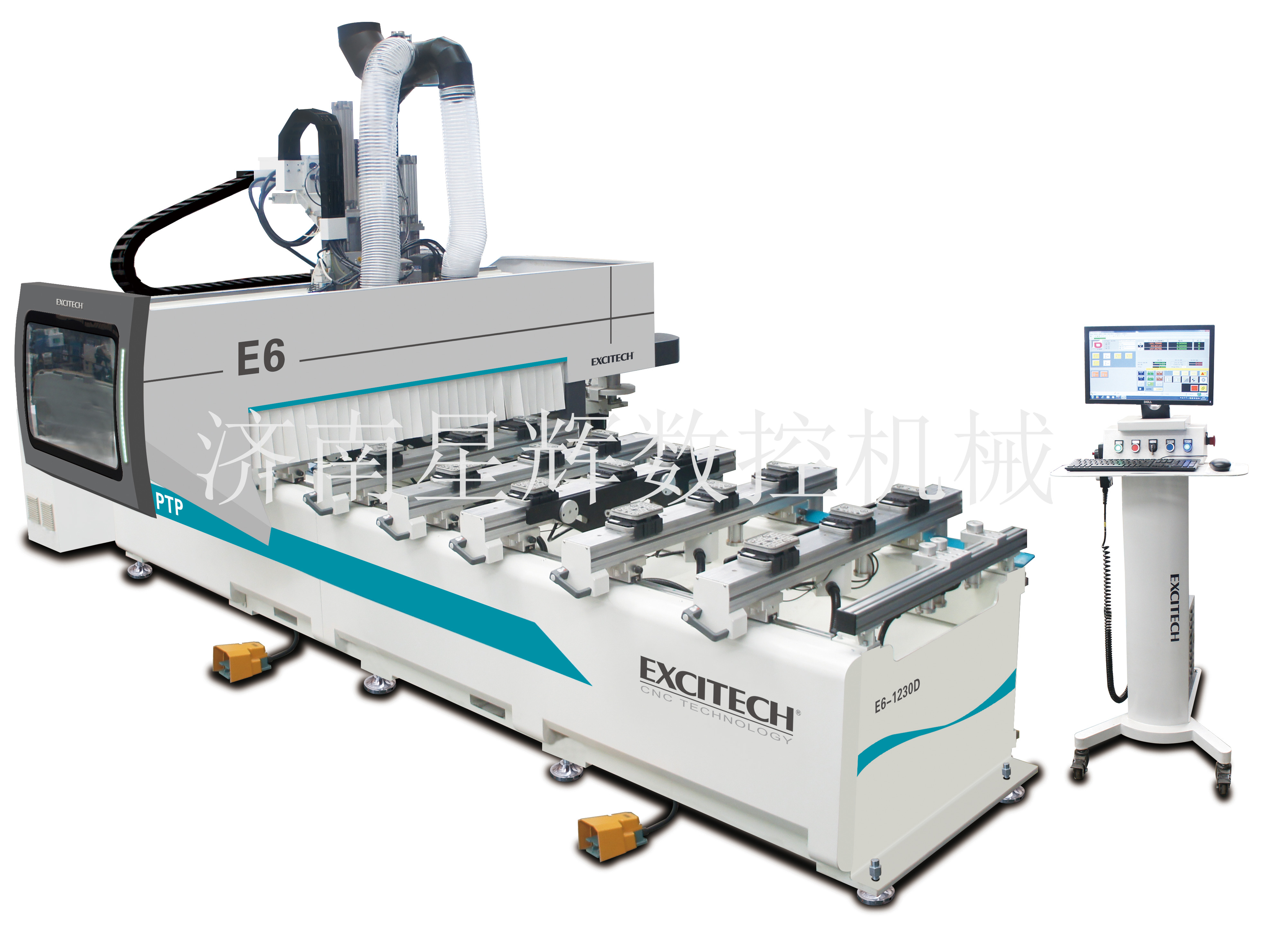 濟南數(shù)控排鉆 E6 PTP打孔機 星輝木工