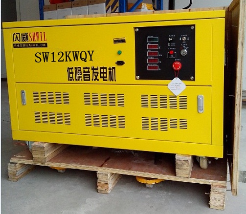 全自動(dòng)一鍵啟動(dòng)12kw汽油發(fā)電機(jī)SW12KWQY