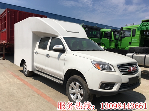 江淮帥鈴皮卡冷藏車容積大越野性能強(qiáng)