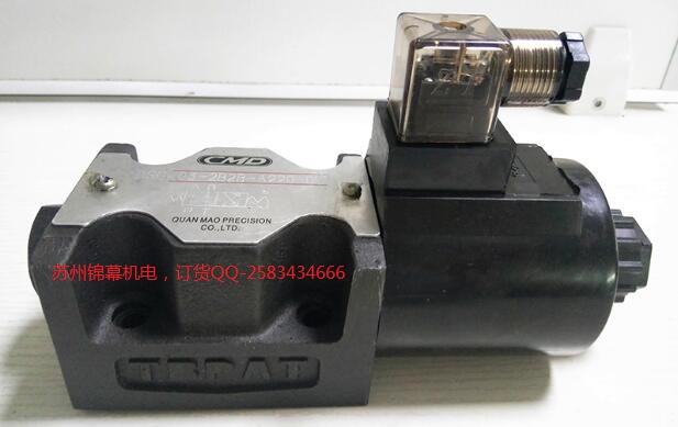 DSG-G02-3C3-DL-AC220臺(tái)灣CMD長(zhǎng)茂電磁閥，軸式結(jié)構(gòu)