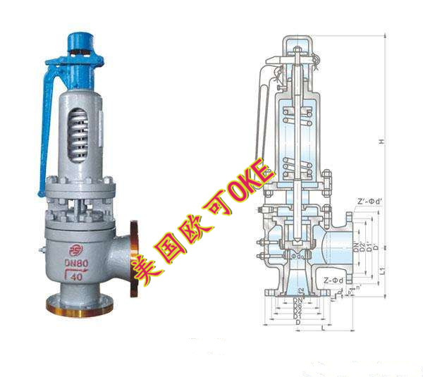 美國歐可OKE進口高溫高壓安全閥