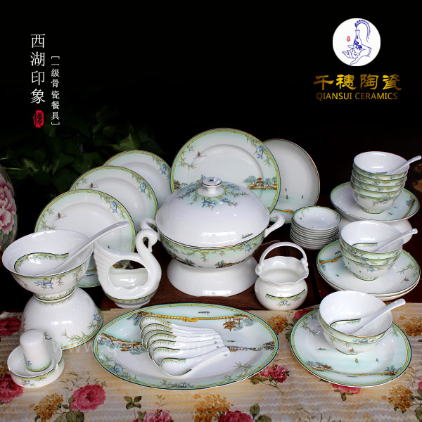 定制景德鎮(zhèn)餐具套裝  景德鎮(zhèn)餐具套裝禮品定制