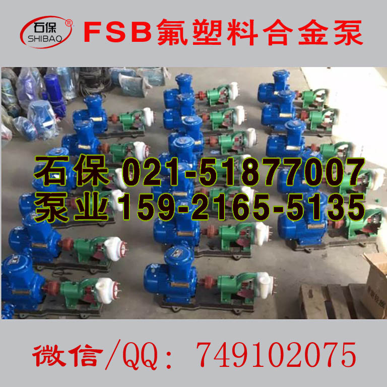 供應(yīng)65FSB-50L耐腐液下泵_氟塑料合金泵