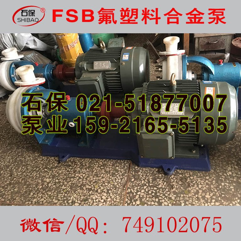 供應80FSB-30L氟塑料液下泵_氟塑料離心泵