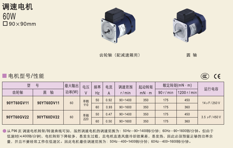 90YT60GV11   90YT60GV22  90YT60DV11精研電機(jī)