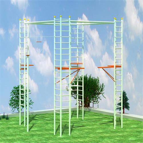 戶外拓展設(shè)備包括高空三面體、高空四面體