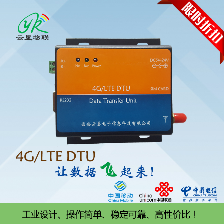 GSM CDMA模塊3G4G模塊 LTE GPRS串口485轉(zhuǎn)GPRS