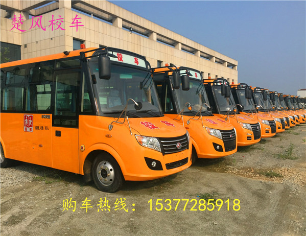 南通楚風19座幼兒園校車_校車價格