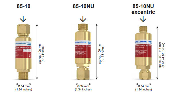 德國Witt回火防止器85-10U ISO:5175