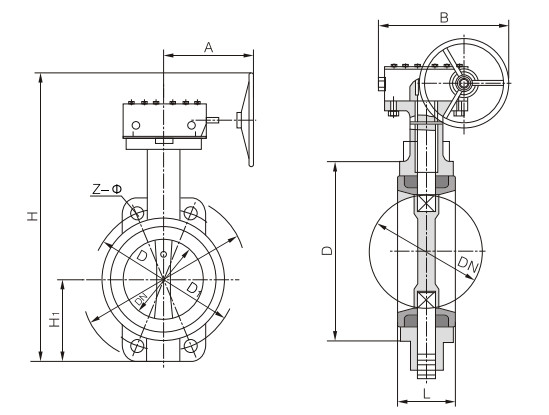 【重點推薦企業(yè)】D371F4-40P DN1300中國-強大閥門/CHQD