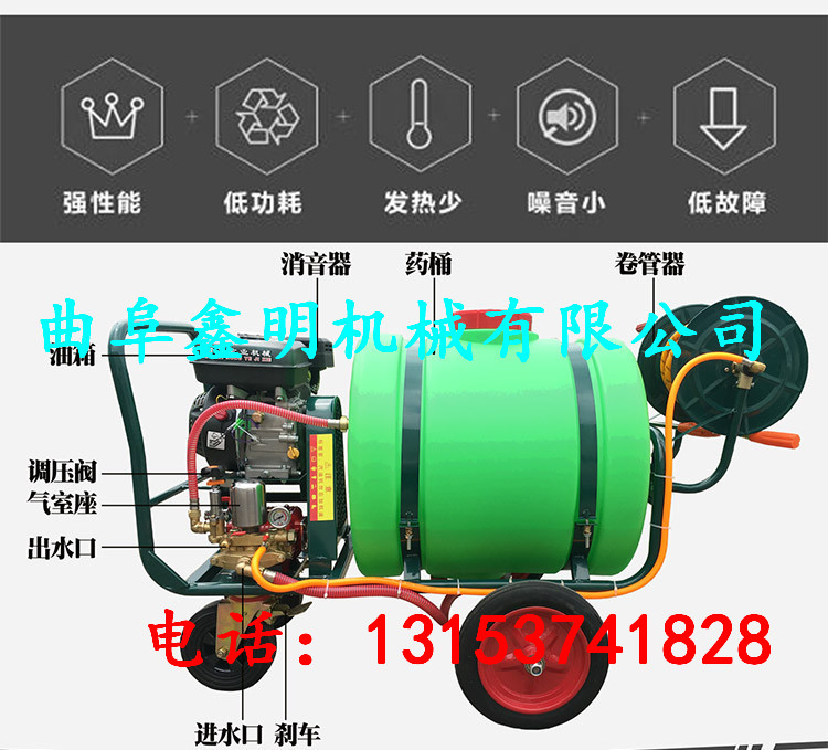 莒南手推式汽油農(nóng)用打藥機(jī)  果園除草噴霧機(jī) 樹木殺蟲打藥機(jī)