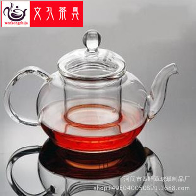 廠家直銷耐高溫過(guò)濾加厚玻璃茶壺玻璃內(nèi)膽功夫泡茶壺低價(jià)加工定制