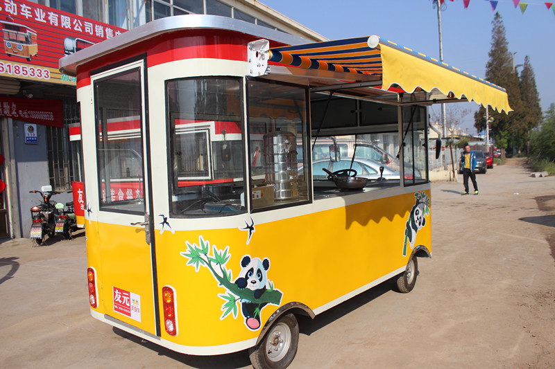 友元電動(dòng)餐車(chē)美食車(chē)