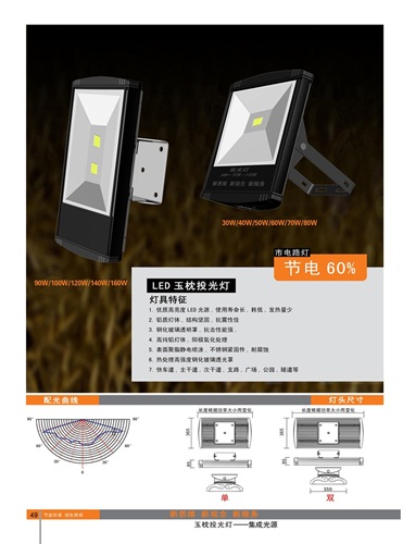 單顆大功率LED燈具生產(chǎn)廠家、單顆大功率LED燈具外殼