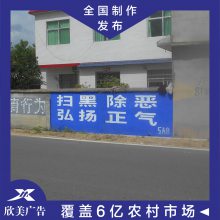 湘潭刷墻墻體廣告宣傳 新美工人 地形清楚 墻主熟識(shí)