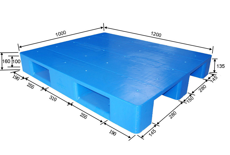天津塑料托盤/天津?yàn)I海新區(qū)塑料托盤/川字平板塑料托盤1200*1000*160
