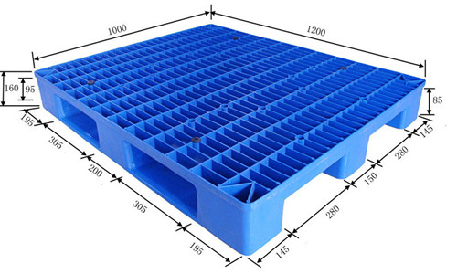 重慶塑料托盤/重慶貨架/重慶叉車一體化銷售模式/川字網(wǎng)格塑料托盤LY-1210