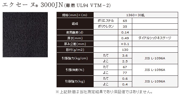 東麗3000J絨布，TORAY 3000J毛氈，東麗絨布GS毛氈