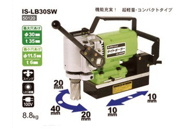 【IS-LB30SW日本IKURATOOLS磁力鉆|磁力鉆詳情】