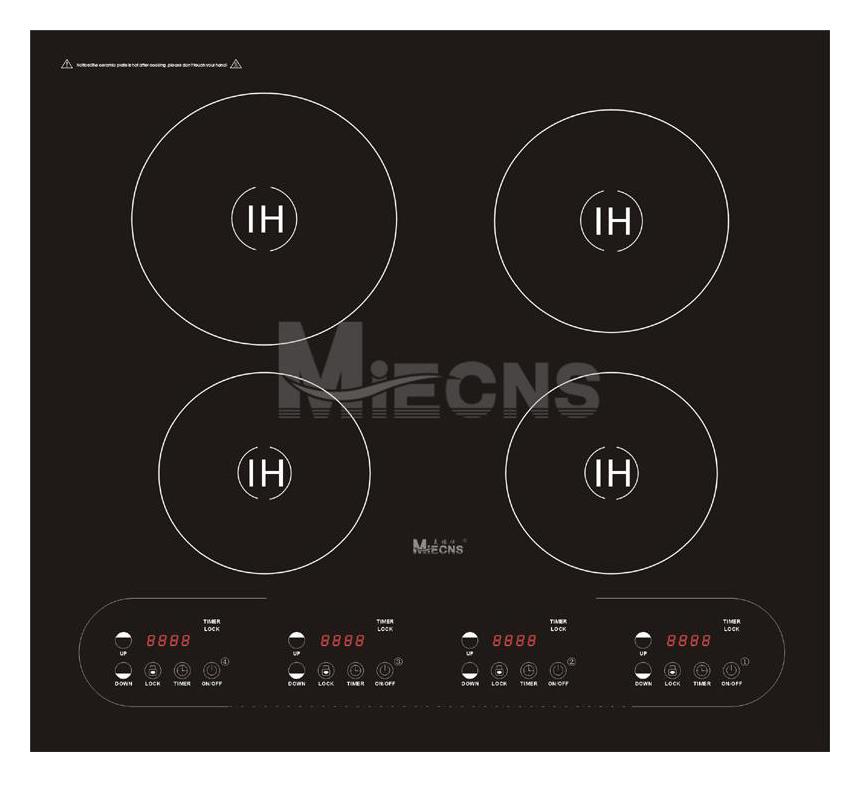 內(nèi)嵌式四灶電磁爐 嵌入式四眼電磁爐 高檔耐用電磁爐