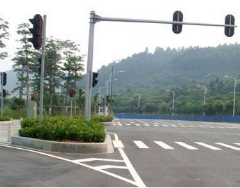 東莞2011道路劃線，車位劃線，中山減速線