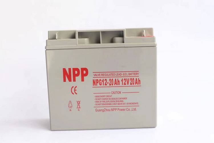 NPP蓄電池NPG12-20 12V20AH 耐普膠體免維護(hù)電池 UPS電源