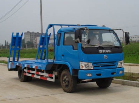 岳陽供應(yīng)東風(fēng)勁卡平板運輸車/小型挖機運輸車廠家價格