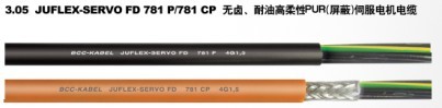 無鹵、超高柔性(屏蔽)伺服電機(jī)電纜0.6/1KV