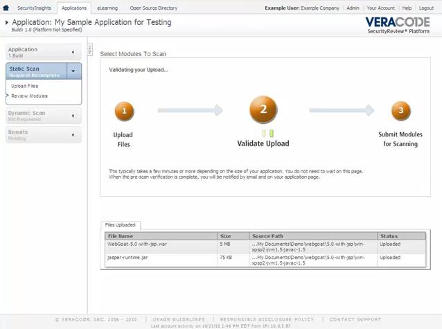 Veracode APIs接口測試