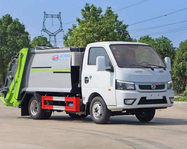 可進地庫的東風途逸壓縮垃圾車 藍牌車省油有現(xiàn)車