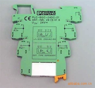 菲尼克斯繼電器PLC-BSC-24DC/21