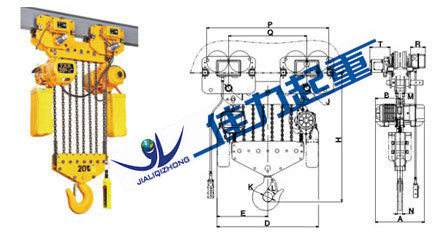 法蘭泰克固定懸掛式VL環(huán)鏈電動(dòng)葫蘆