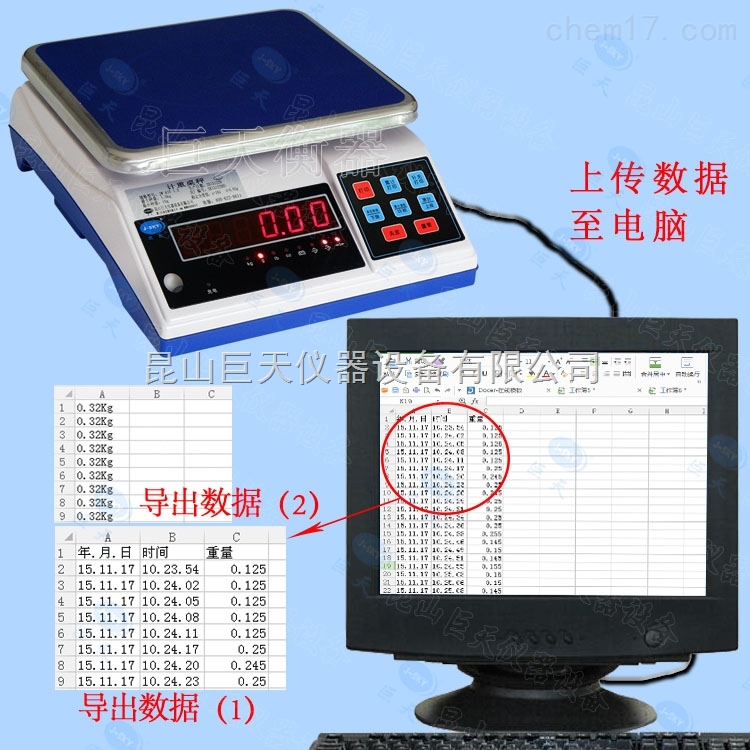 連接電腦電子秤 帶RS232端口電子桌秤臺稱價位