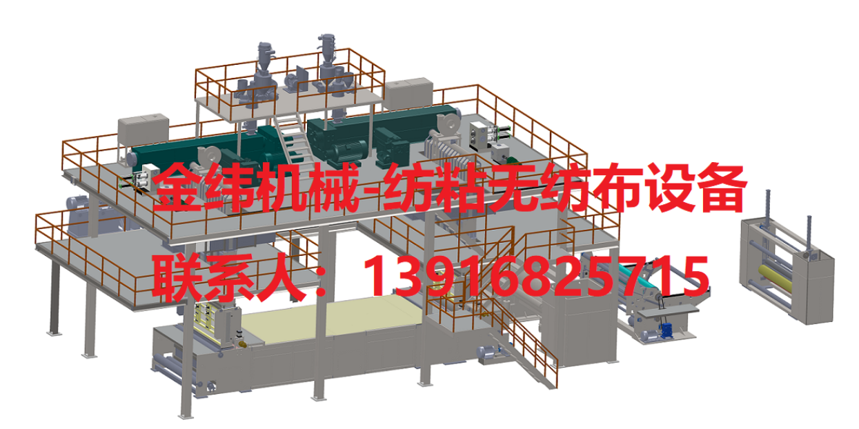 金緯機(jī)械SMS/SMMS/SS/SSS紡粘無(wú)紡布設(shè)備生產(chǎn)線