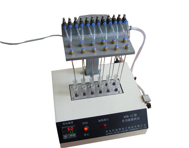 KDB-12多功能水浴氮吹儀，氮氣吹掃儀