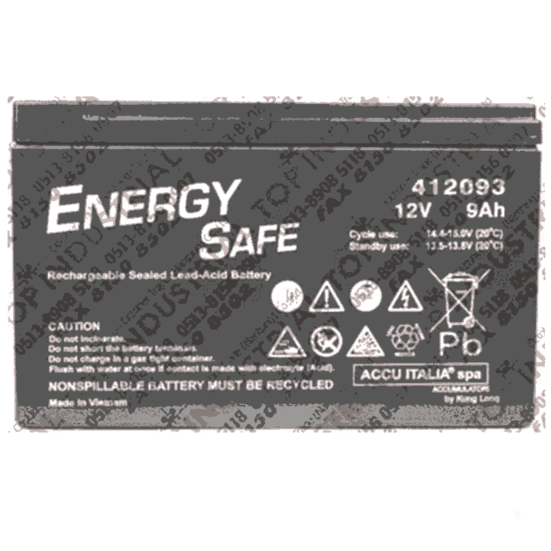 ENERGY SAFE 412093 12V9Ah精密儀器 進(jìn)口設(shè)備 醫(yī)療設(shè)備用