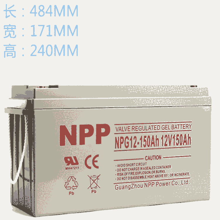 NPP耐普蓄電池NPG12-4012V40Ah廠家直銷