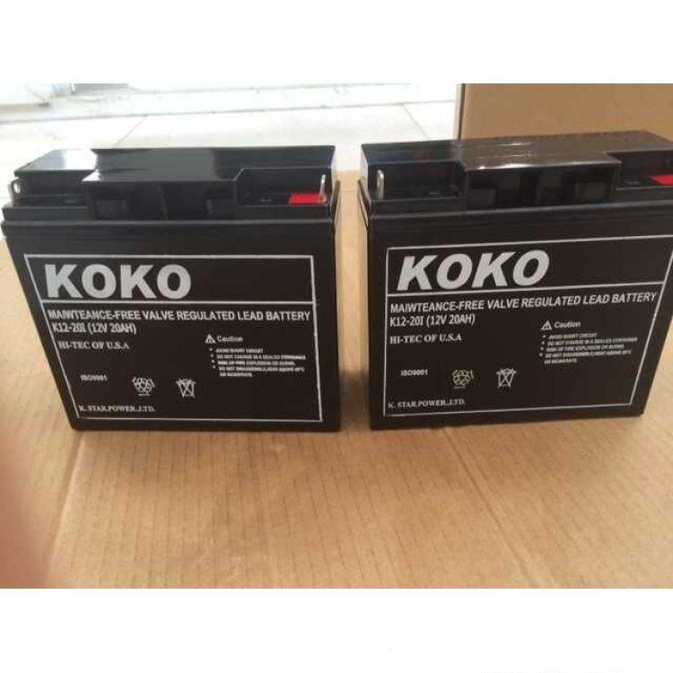 KOKO蓄電池6GFM17-1212V17Ah閥控鉛酸蓄電池