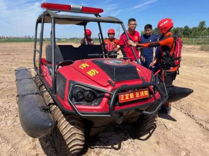 全地形多功能水陸兩棲車 8輪驅(qū)動水上救災車