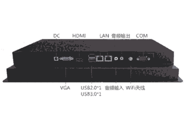 嵌入式8寸工業(yè)平板電腦N42多串無風扇